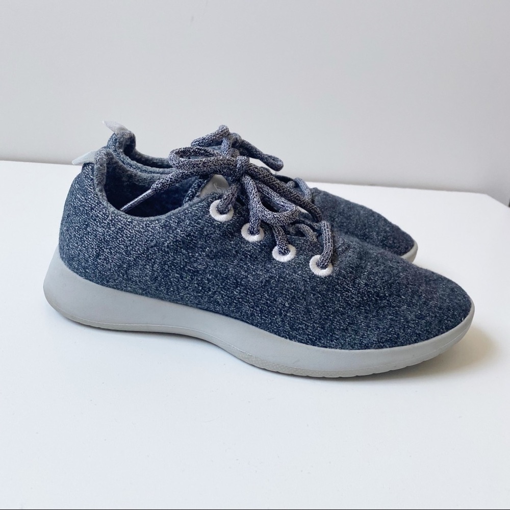 ALLBIRDS Merino Wool Natural Grey (Light Grey Sole) Women's Runners 7